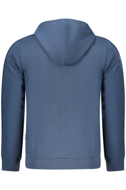 US GRAND MEN'S BLUE ZIP-UP SWEATSHIRT