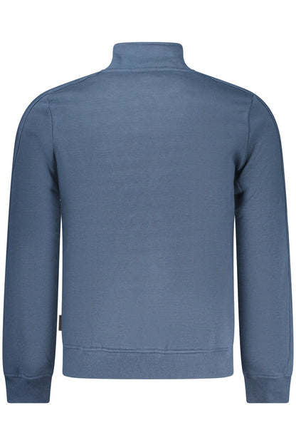 US GRAND MEN'S BLUE ZIP-UP SWEATSHIRT