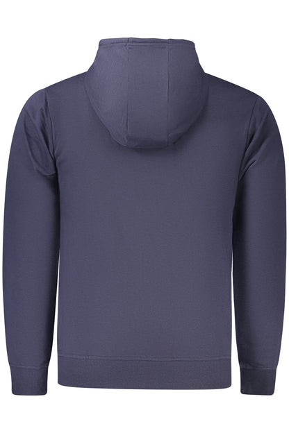 US GRAND MEN'S BLUE ZIP-UP SWEATSHIRT