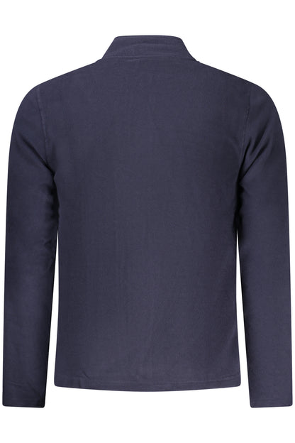 US GRAND MEN'S BLUE ZIP-UP SWEATSHIRT
