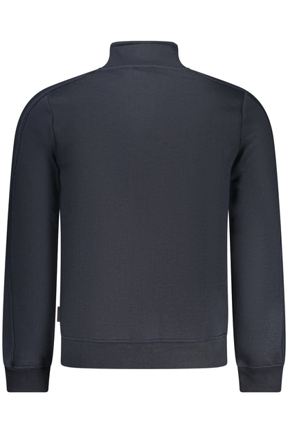 US GRAND MEN'S BLUE ZIP-UP SWEATSHIRT