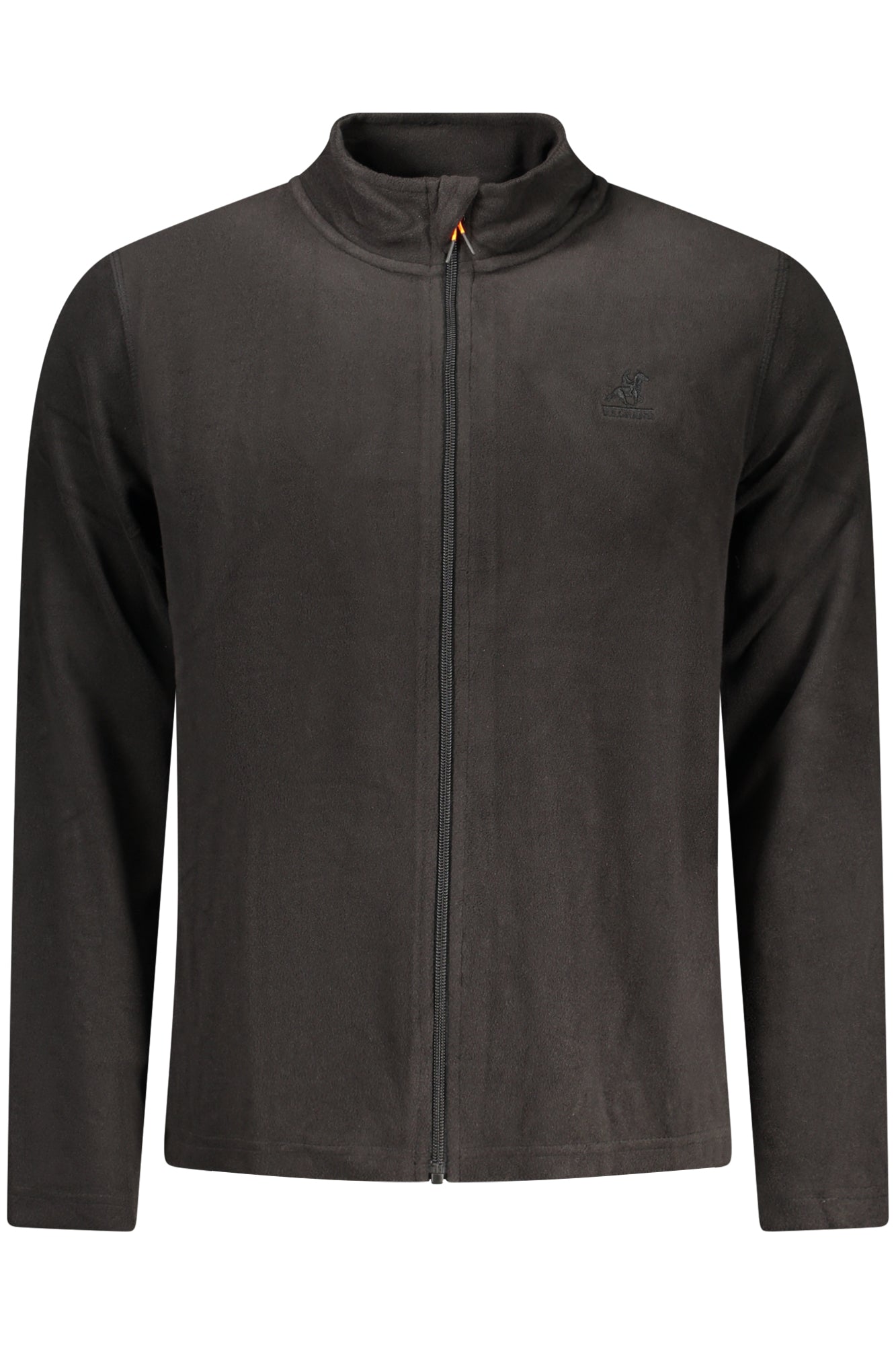 US GRAND MEN'S BLACK ZIP-UP SWEATSHIRT