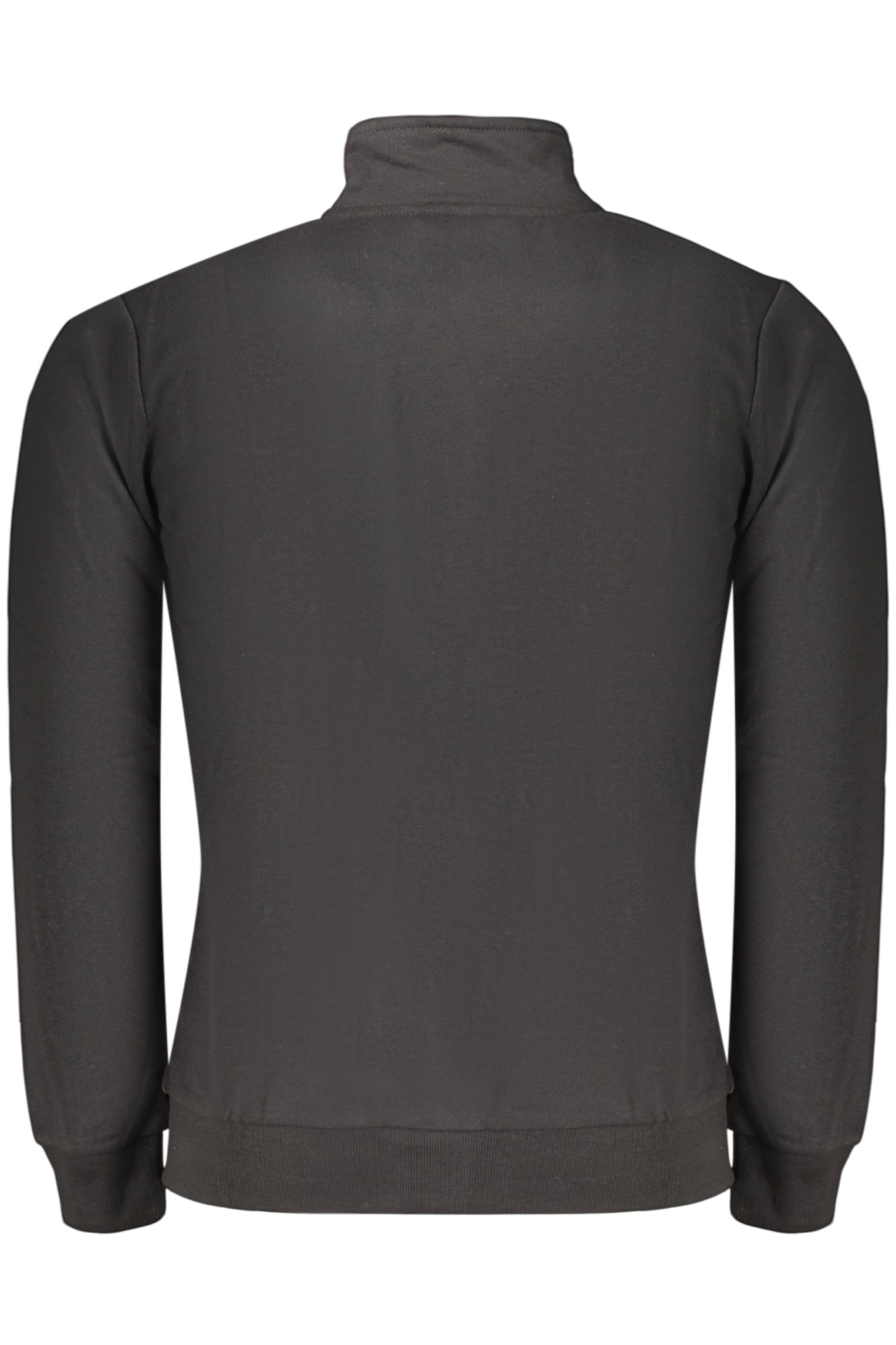 US GRAND MEN'S BLACK ZIP-UP SWEATSHIRT