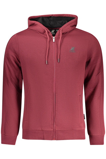 US GRAND RED MEN'S ZIP-UP SWEATSHIRT