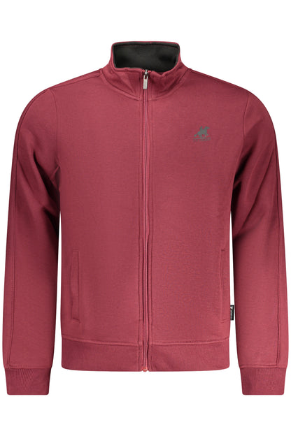 US GRAND RED MEN'S ZIP-UP SWEATSHIRT