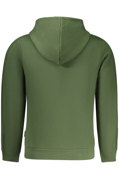 US GRAND MEN'S GREEN ZIP-UP SWEATSHIRT