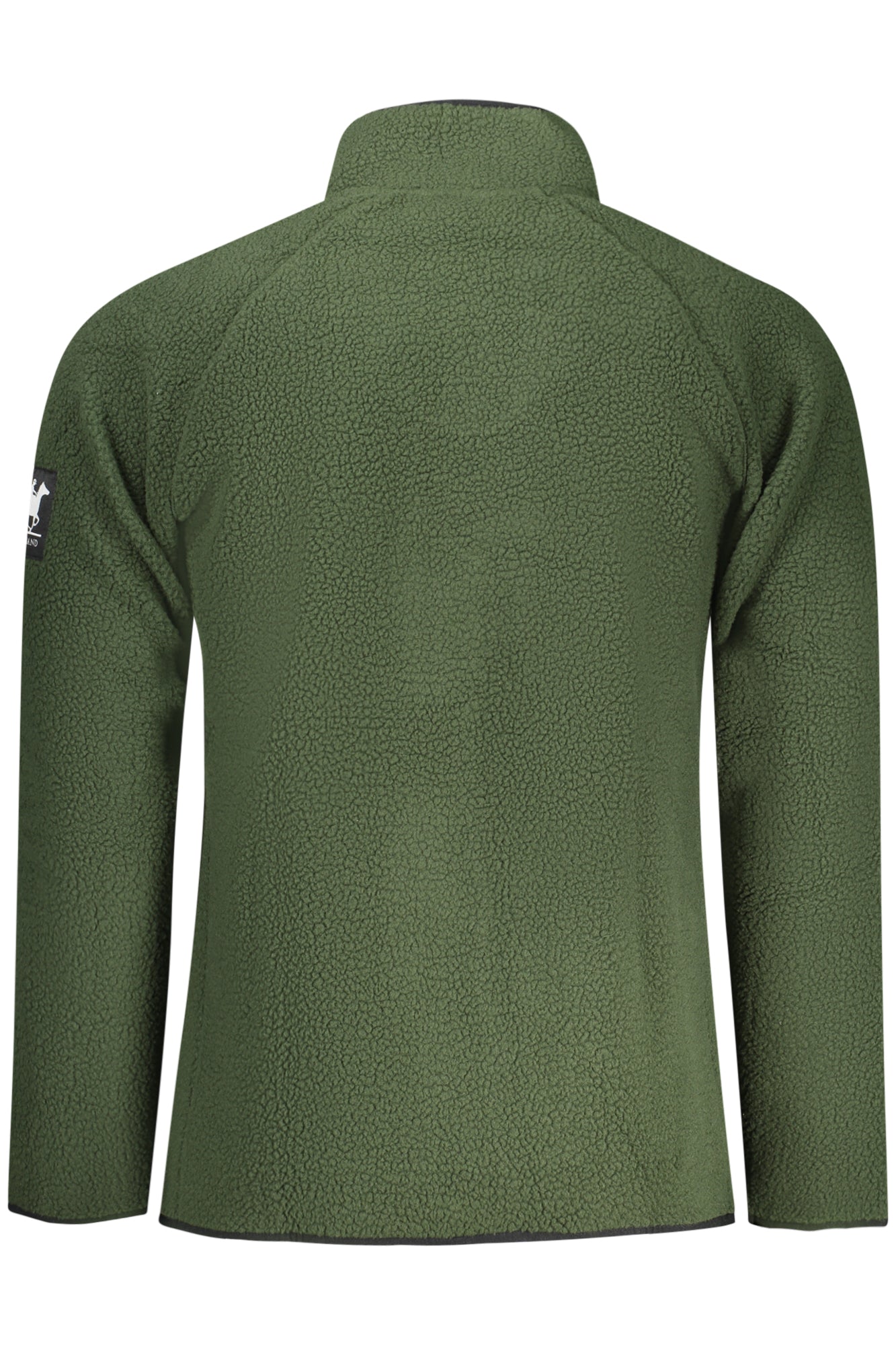 US GRAND MEN'S GREEN ZIP-UP SWEATSHIRT