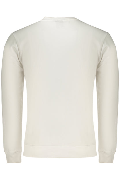US GRAND MEN'S WHITE ZIP-UP SWEATSHIRT