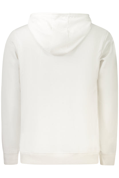 US GRAND MEN'S WHITE ZIP-UP SWEATSHIRT