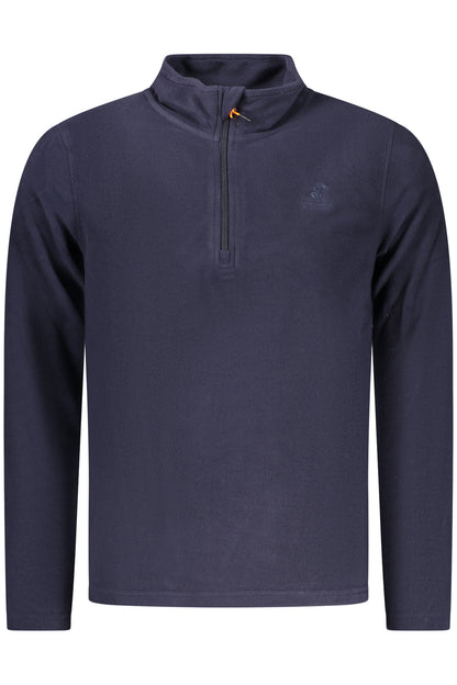 US GRAND MEN'S BLUE ZIP-UP SWEATSHIRT