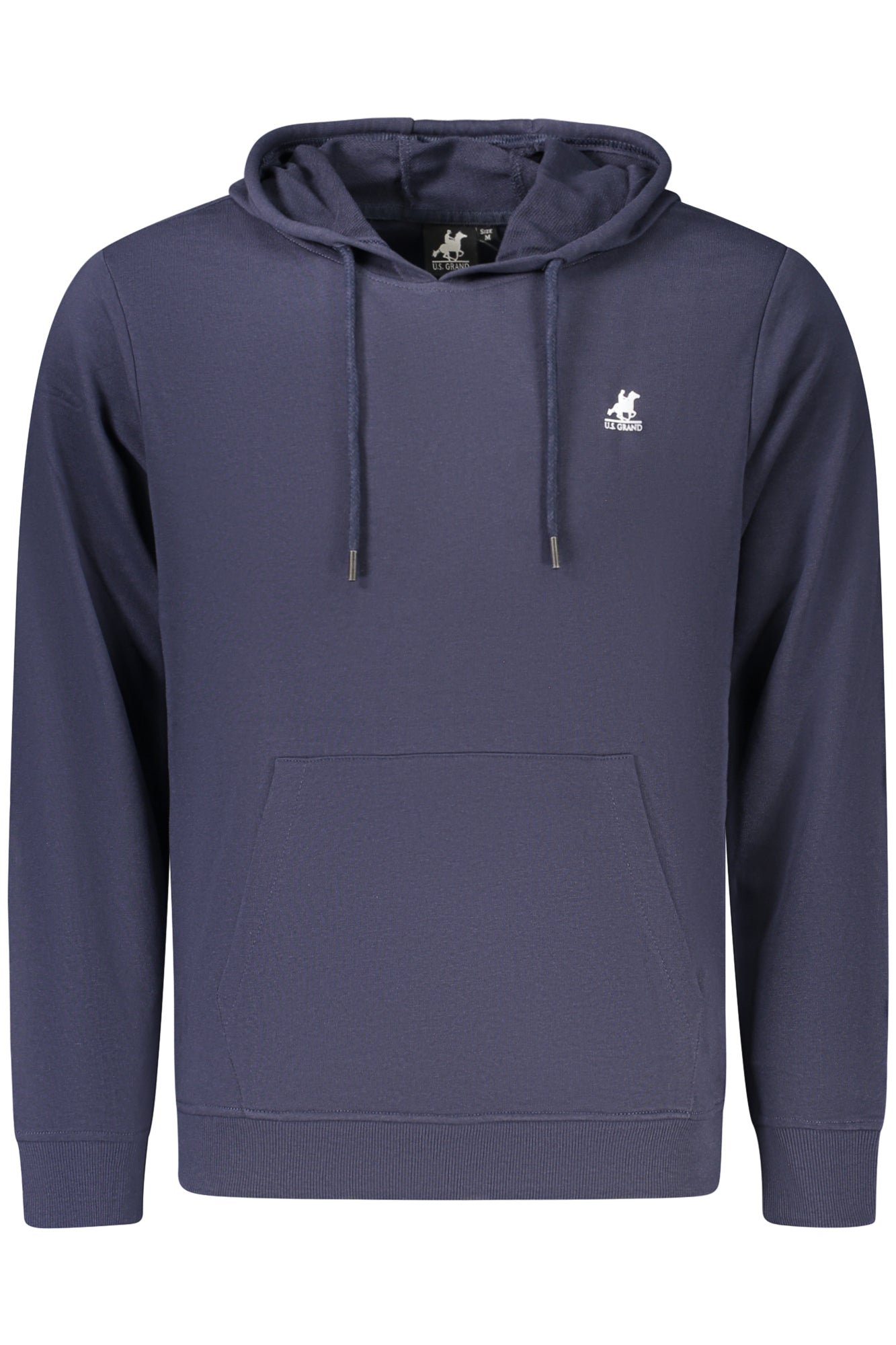 US GRAND MEN'S BLUE ZIP-UP SWEATSHIRT