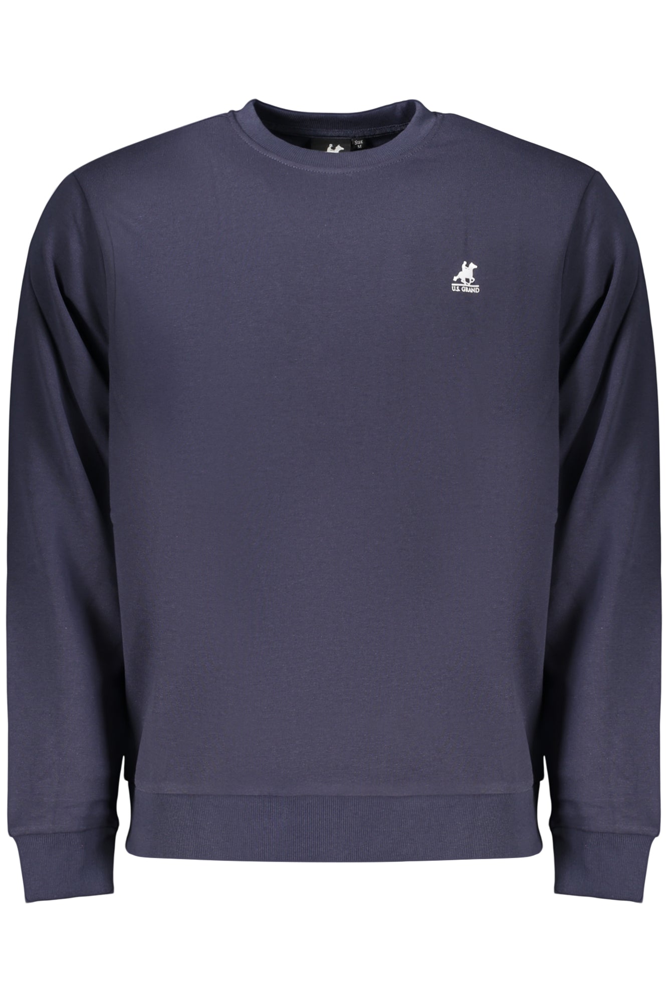US GRAND MEN'S BLUE ZIP-UP SWEATSHIRT