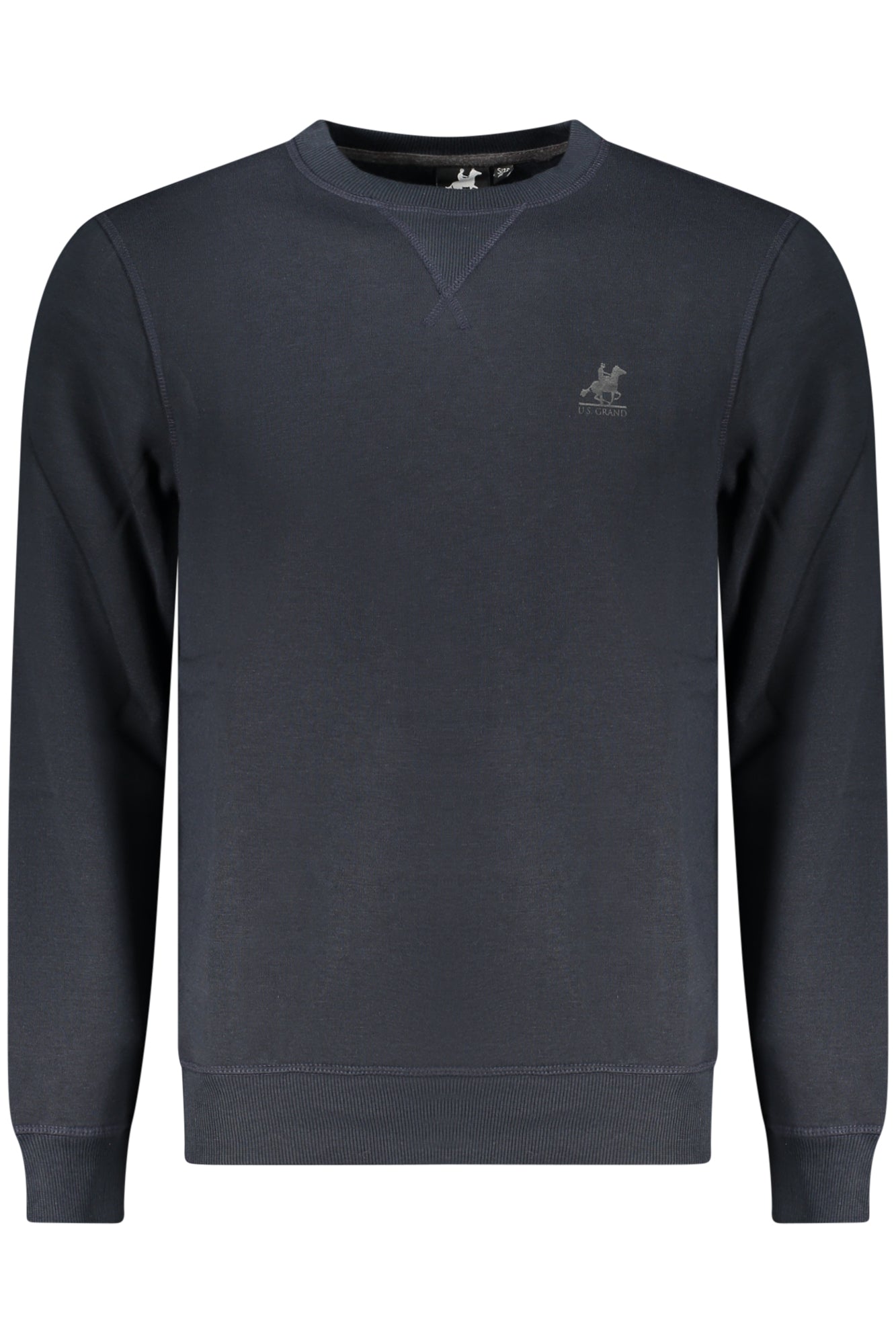 US GRAND MEN'S BLUE ZIP-UP SWEATSHIRT