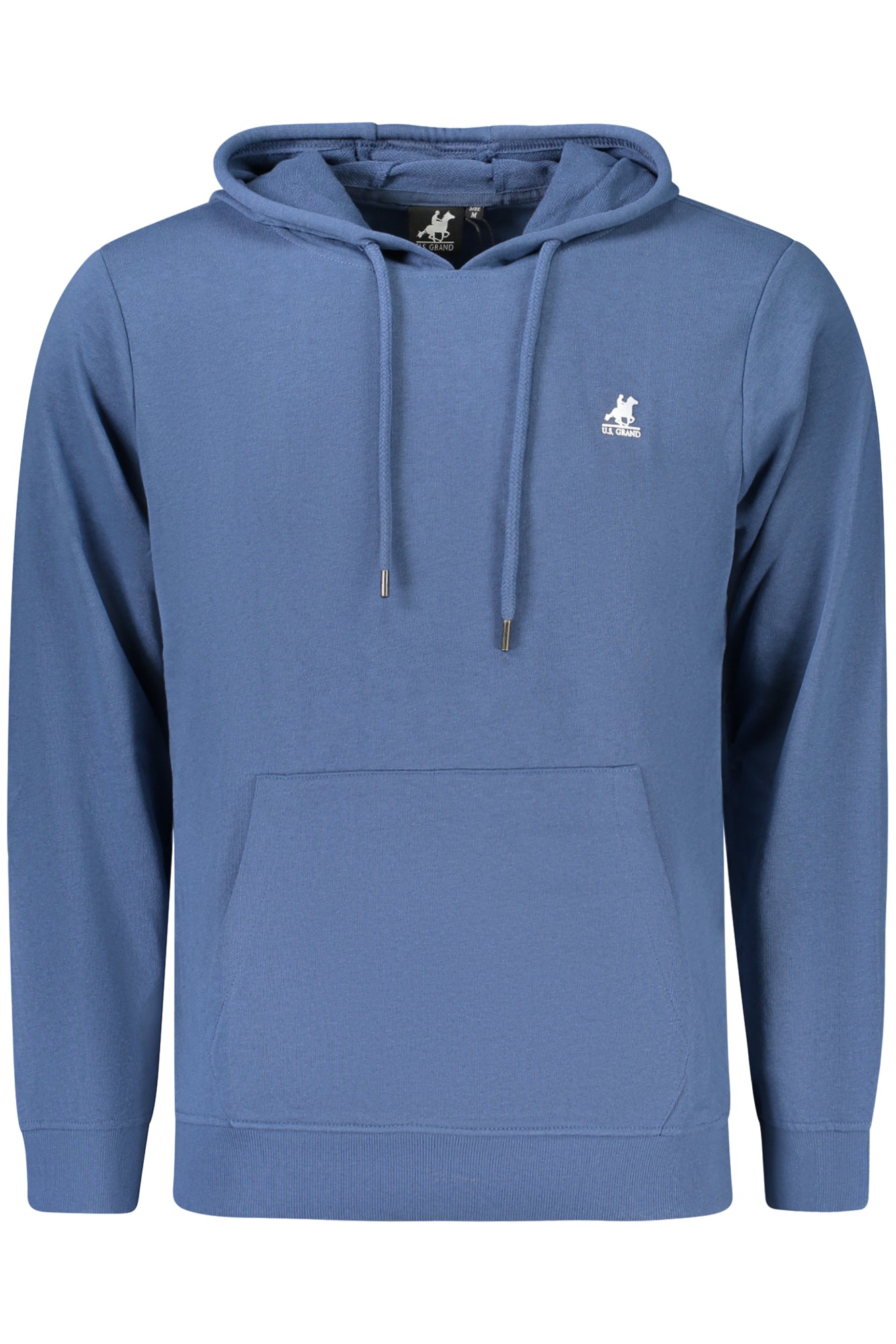 US GRAND MEN'S BLUE ZIP-UP SWEATSHIRT