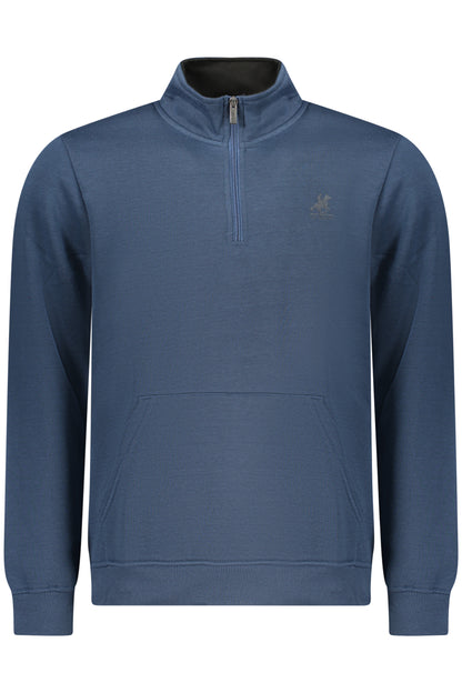 US GRAND MEN'S BLUE ZIP-UP SWEATSHIRT