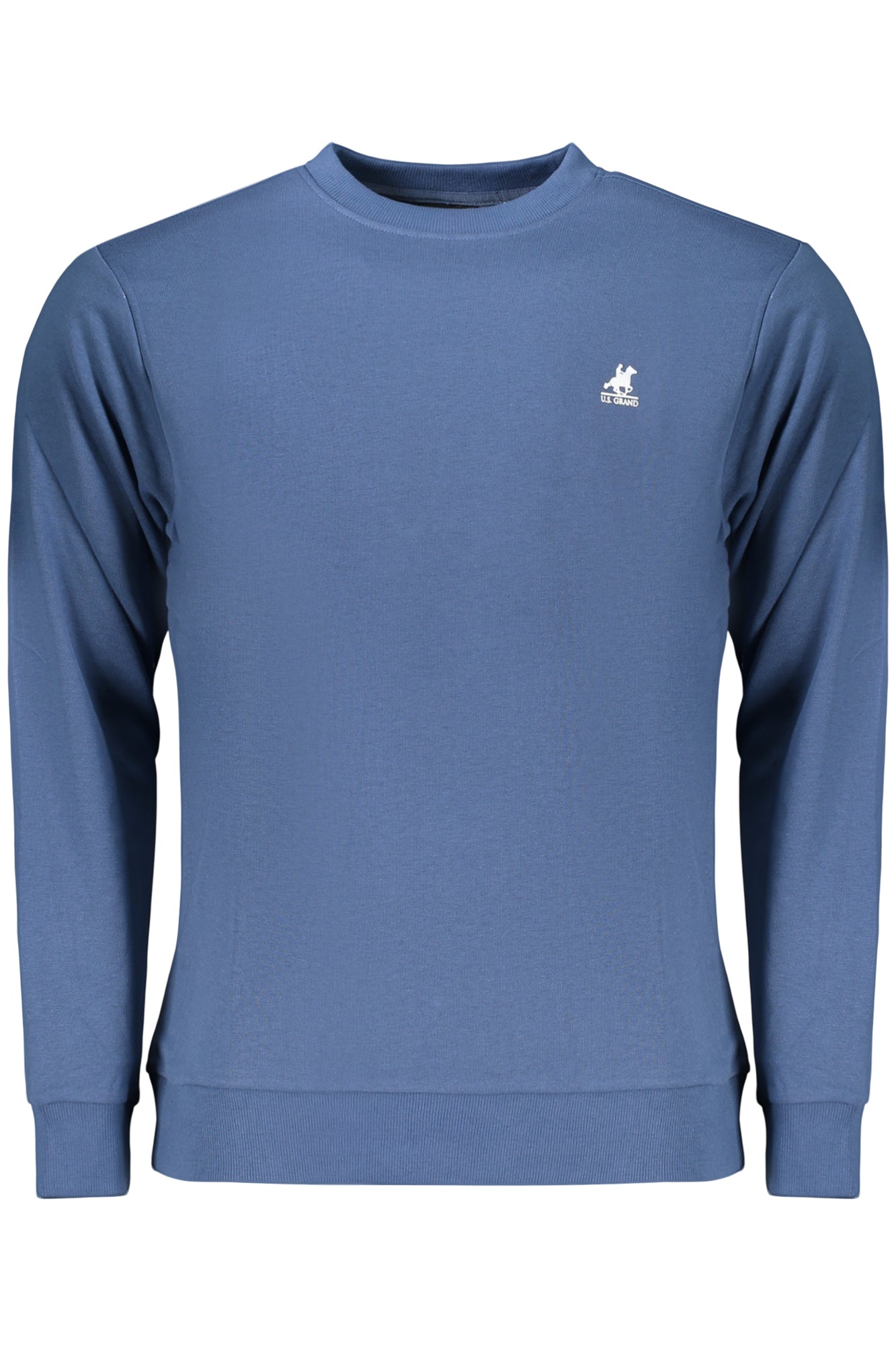 US GRAND MEN'S BLUE ZIP-UP SWEATSHIRT