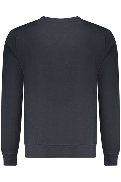 US GRAND MEN'S BLUE ZIP-UP SWEATSHIRT