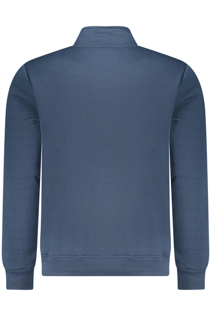 US GRAND MEN'S BLUE ZIP-UP SWEATSHIRT