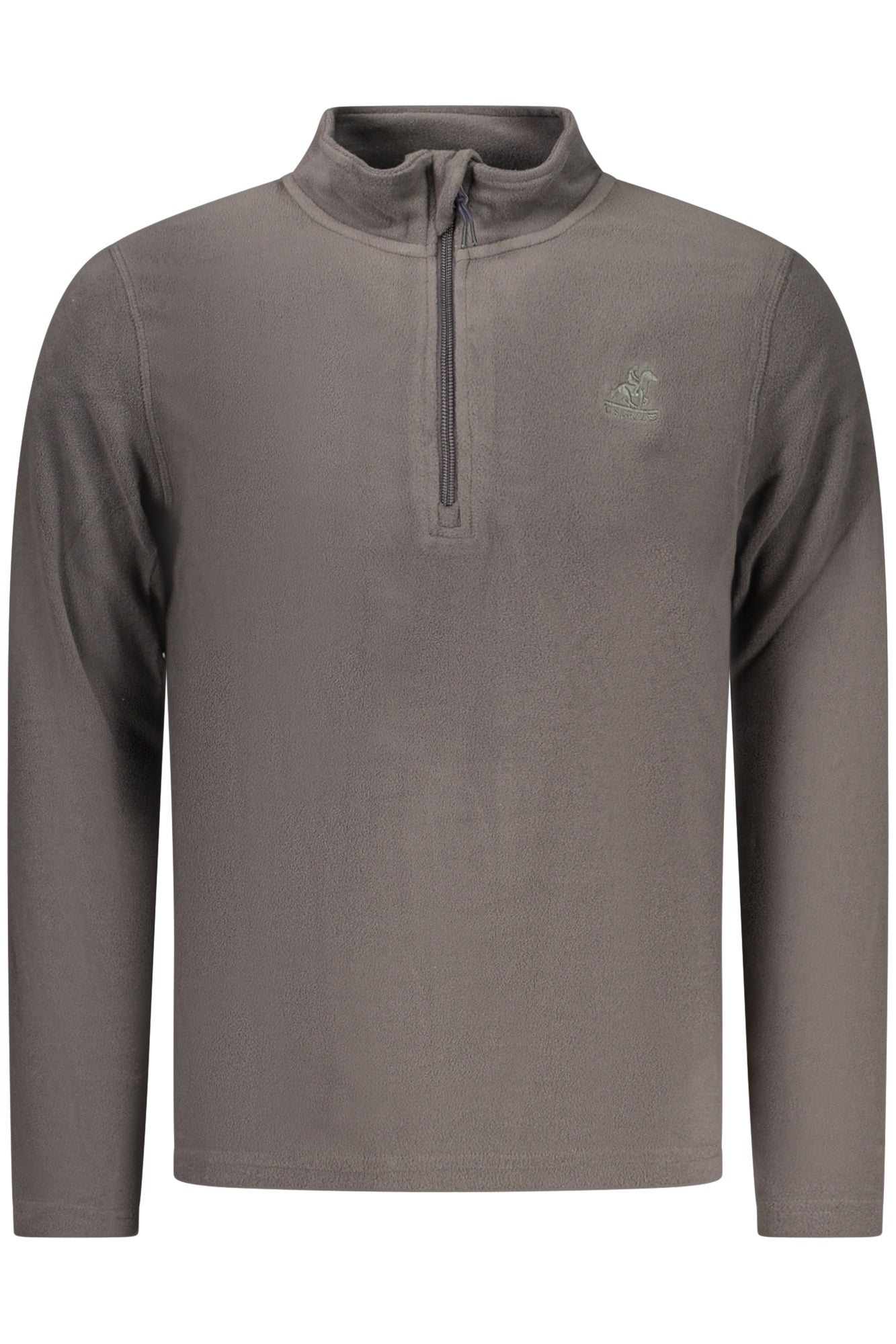US GRAND MEN'S GRAY ZIP-UP SWEATSHIRT