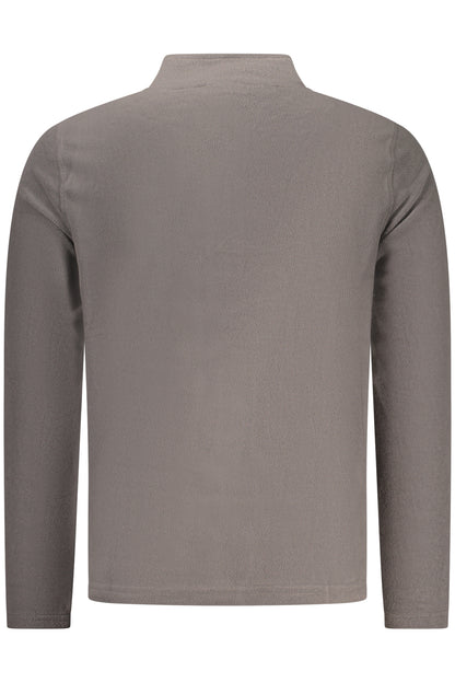 US GRAND MEN'S GRAY ZIP-UP SWEATSHIRT