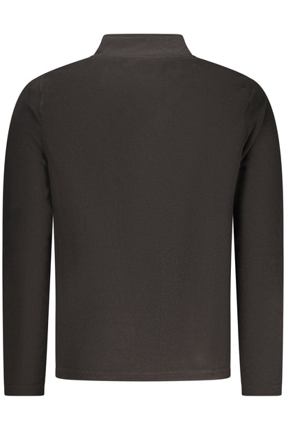 US GRAND MEN'S BLACK ZIP-UP SWEATSHIRT