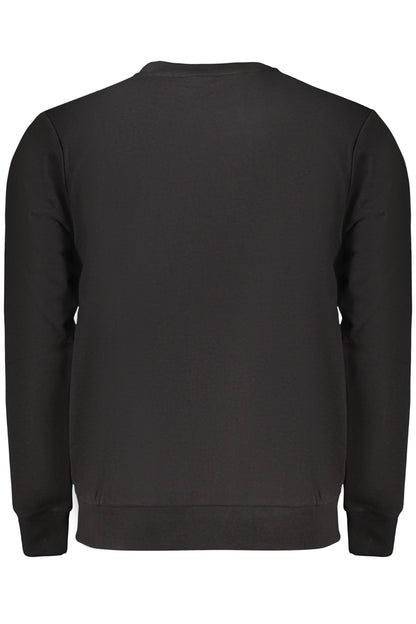 US GRAND MEN'S BLACK ZIP-UP SWEATSHIRT