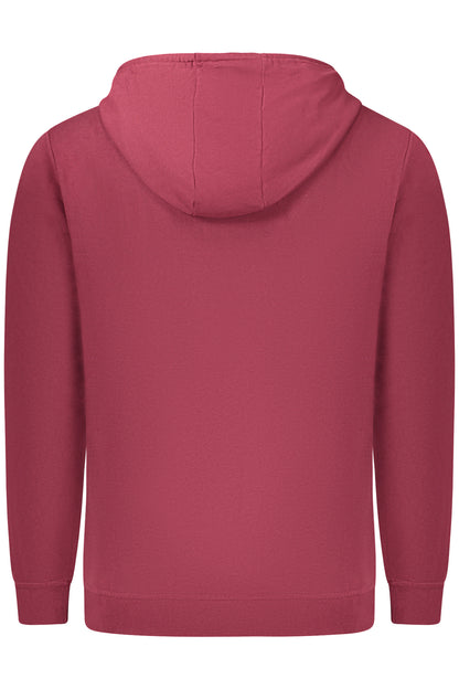 US GRAND MEN'S RED ZIP-UP SWEATSHIRT