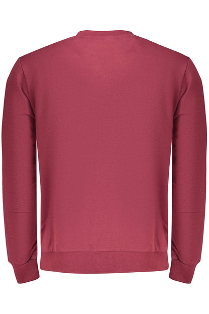 US GRAND MEN'S RED ZIP-UP SWEATSHIRT
