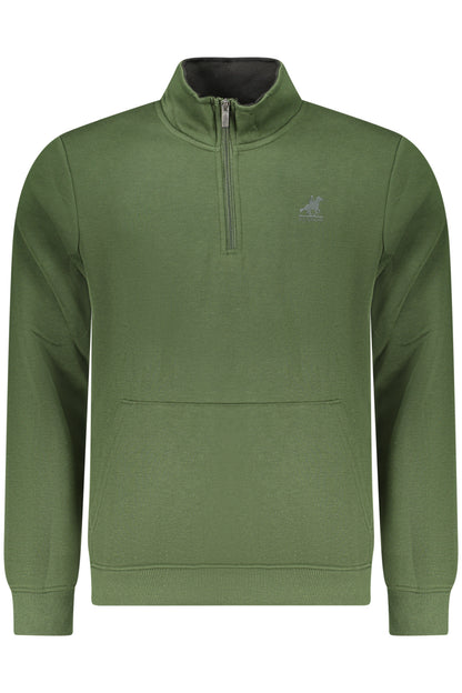 US GRAND MEN'S ZIP-UP SWEATSHIRT GREEN