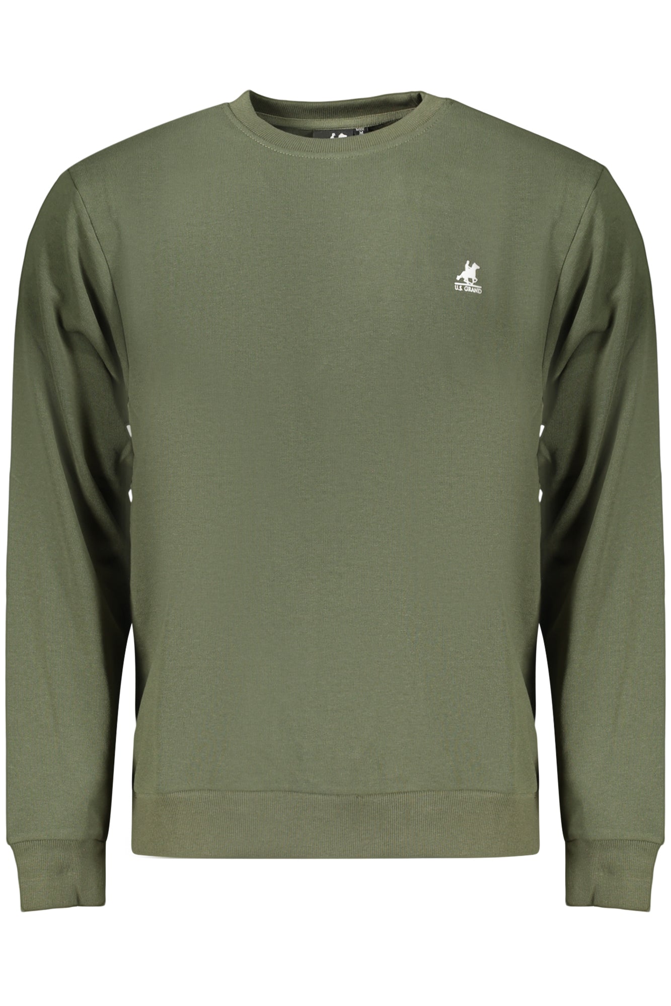 US GRAND MEN'S ZIP-UP SWEATSHIRT GREEN