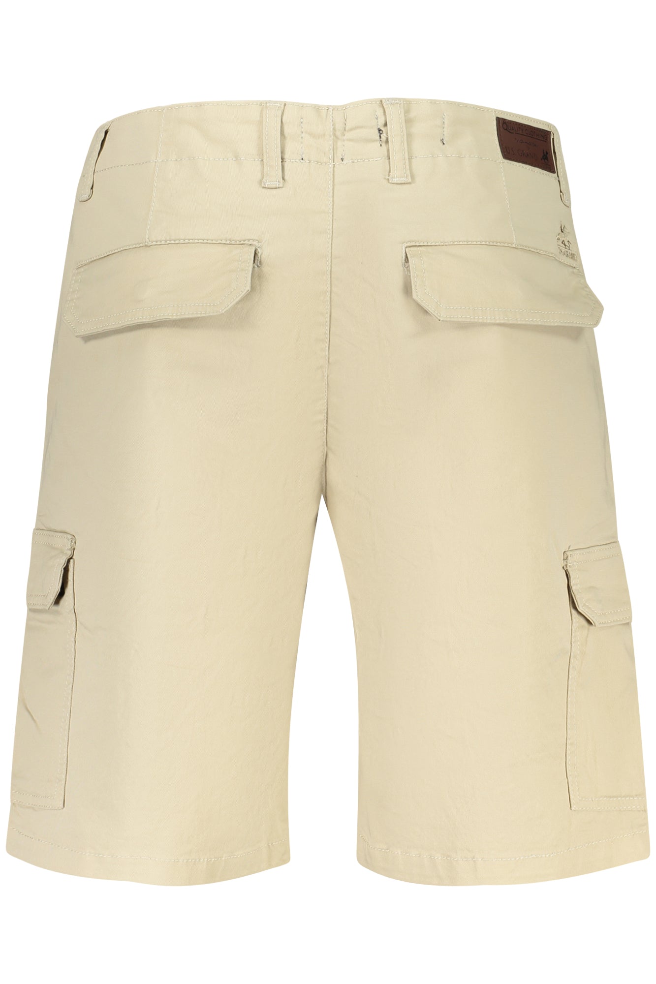 US GRAND MEN'S BEIGE SHORT PANTS