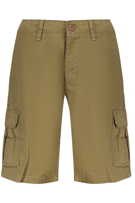 US GRAND MEN'S BROWN SHORT PANTS