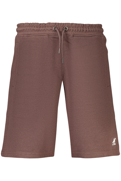 US GRAND MEN'S BROWN SHORT PANTS