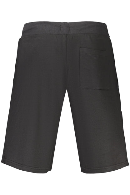 US GRAND MEN'S BLACK SHORT TRACKSUIT PANTS