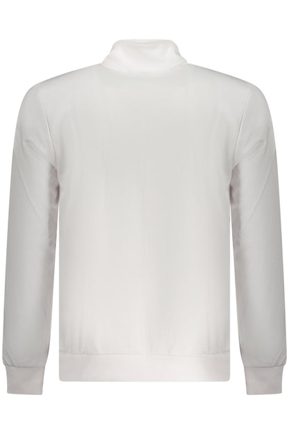 US GRAND MEN'S WHITE ZIP-UP SWEATSHIRT