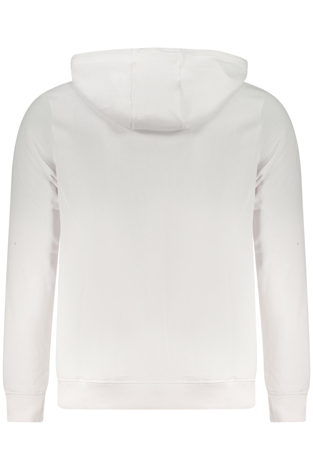 US GRAND MEN'S WHITE ZIP-UP SWEATSHIRT