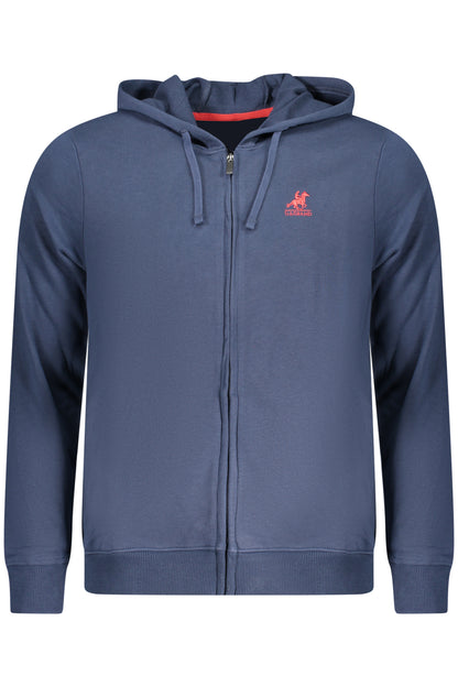 US GRAND MEN'S BLUE ZIP-UP SWEATSHIRT