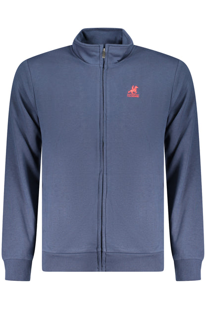 US GRAND MEN'S BLUE ZIP-UP SWEATSHIRT