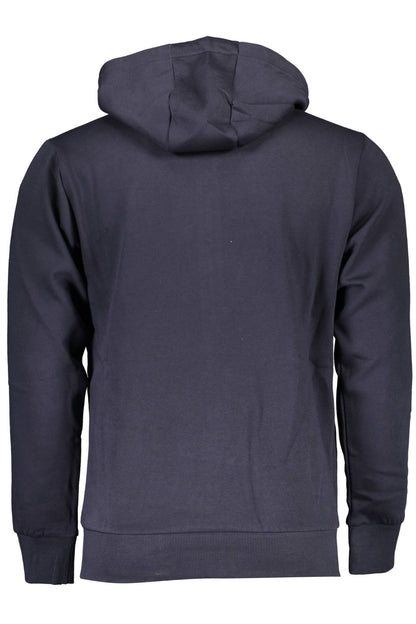 US GRAND MEN'S BLUE ZIP-UP SWEATSHIRT