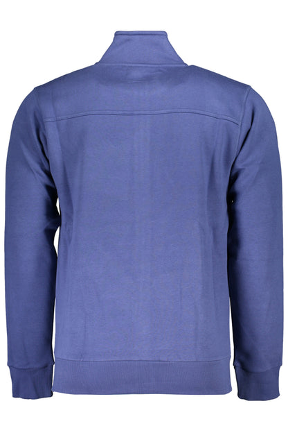 US GRAND MEN'S BLUE ZIP-UP SWEATSHIRT