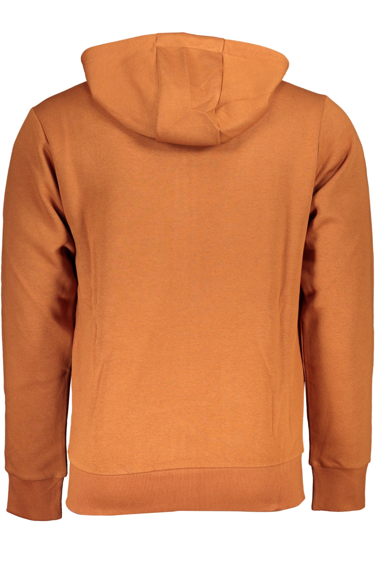 US GRAND MEN'S BROWN ZIP-UP SWEATSHIRT