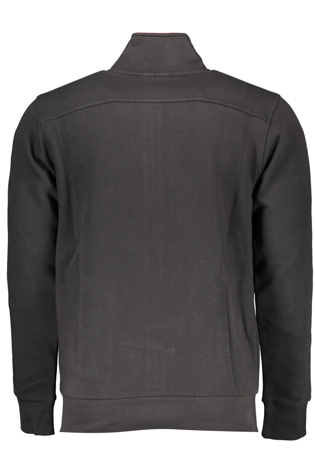 US GRAND MEN'S BLACK ZIP-UP SWEATSHIRT