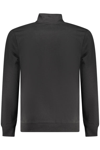 US GRAND MEN'S BLACK ZIP-UP SWEATSHIRT