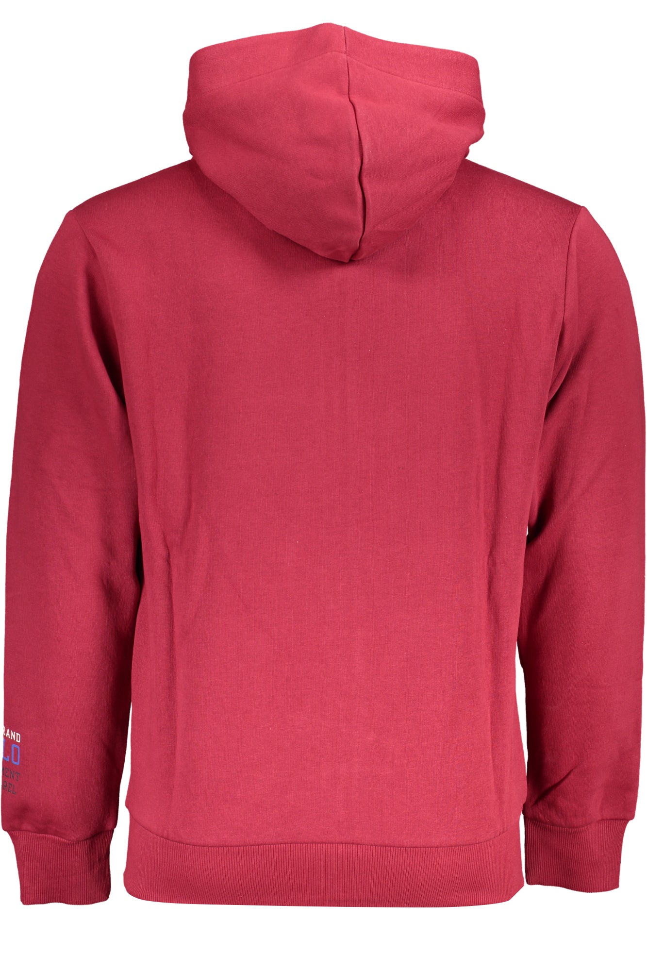 US GRAND RED MEN'S ZIP-UP SWEATSHIRT