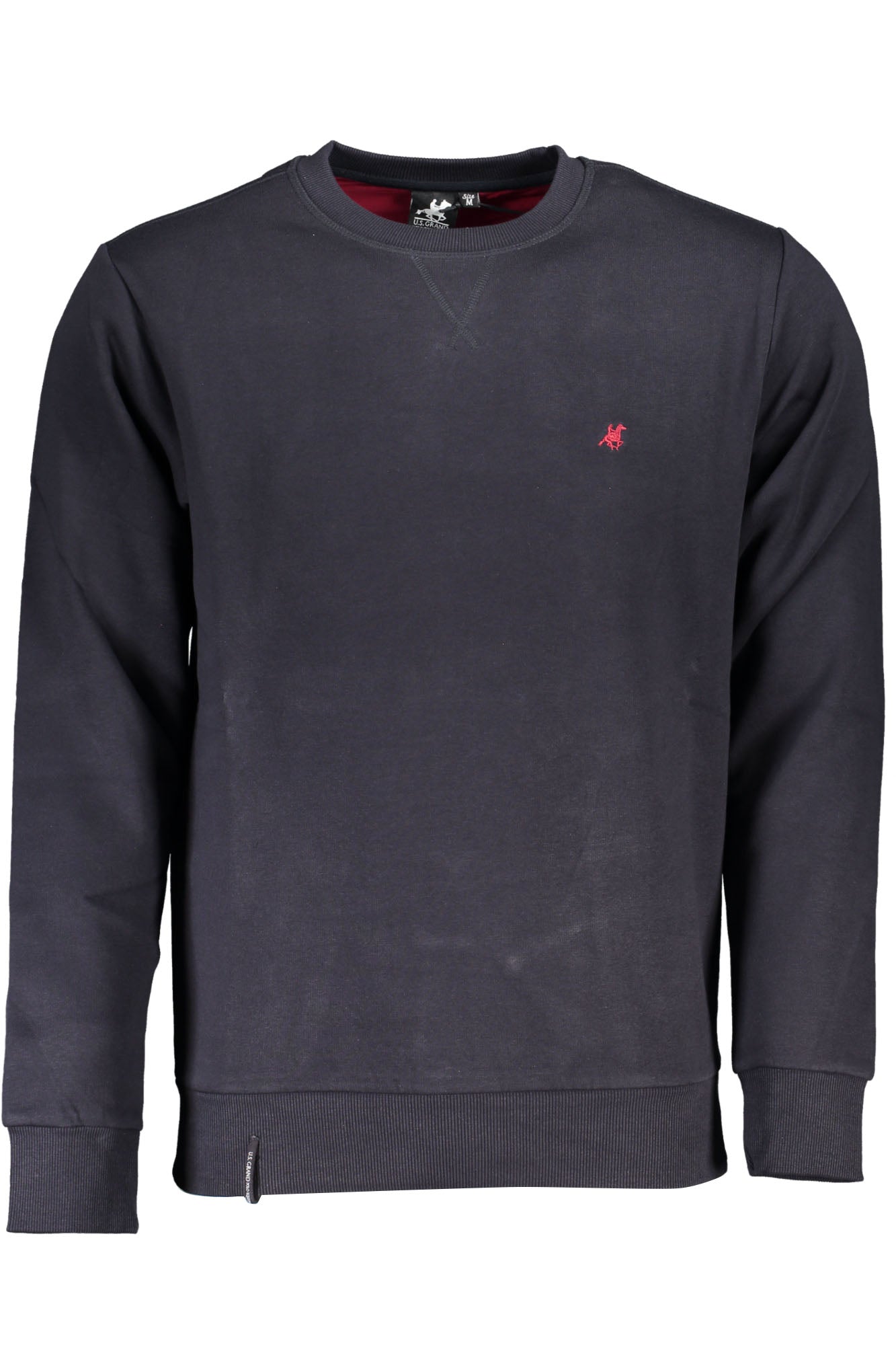 US GRAND MEN'S BLUE ZIP-UP SWEATSHIRT