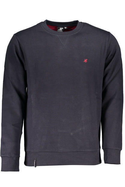 US GRAND MEN'S BLUE ZIP-UP SWEATSHIRT