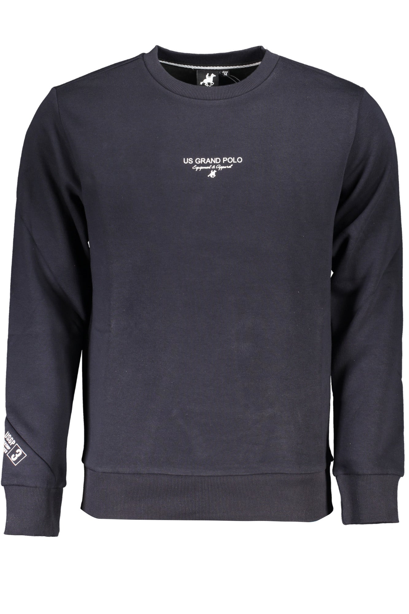 US GRAND MEN'S BLUE ZIP-UP SWEATSHIRT