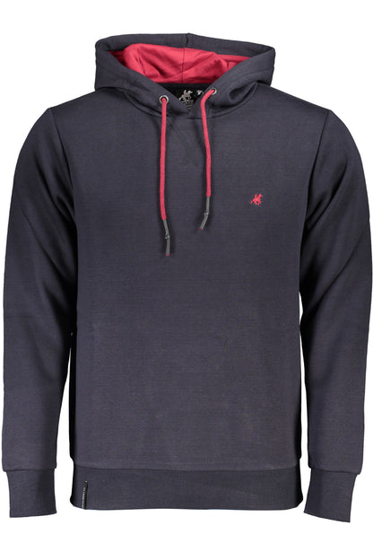 US GRAND MEN'S BLUE ZIP-UP SWEATSHIRT