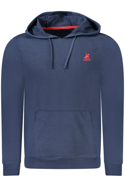 US GRAND MEN'S BLUE ZIP-UP SWEATSHIRT