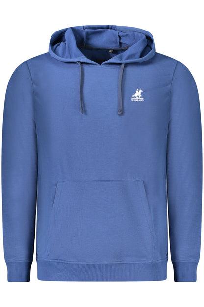 US GRAND MEN'S BLUE ZIP-UP SWEATSHIRT